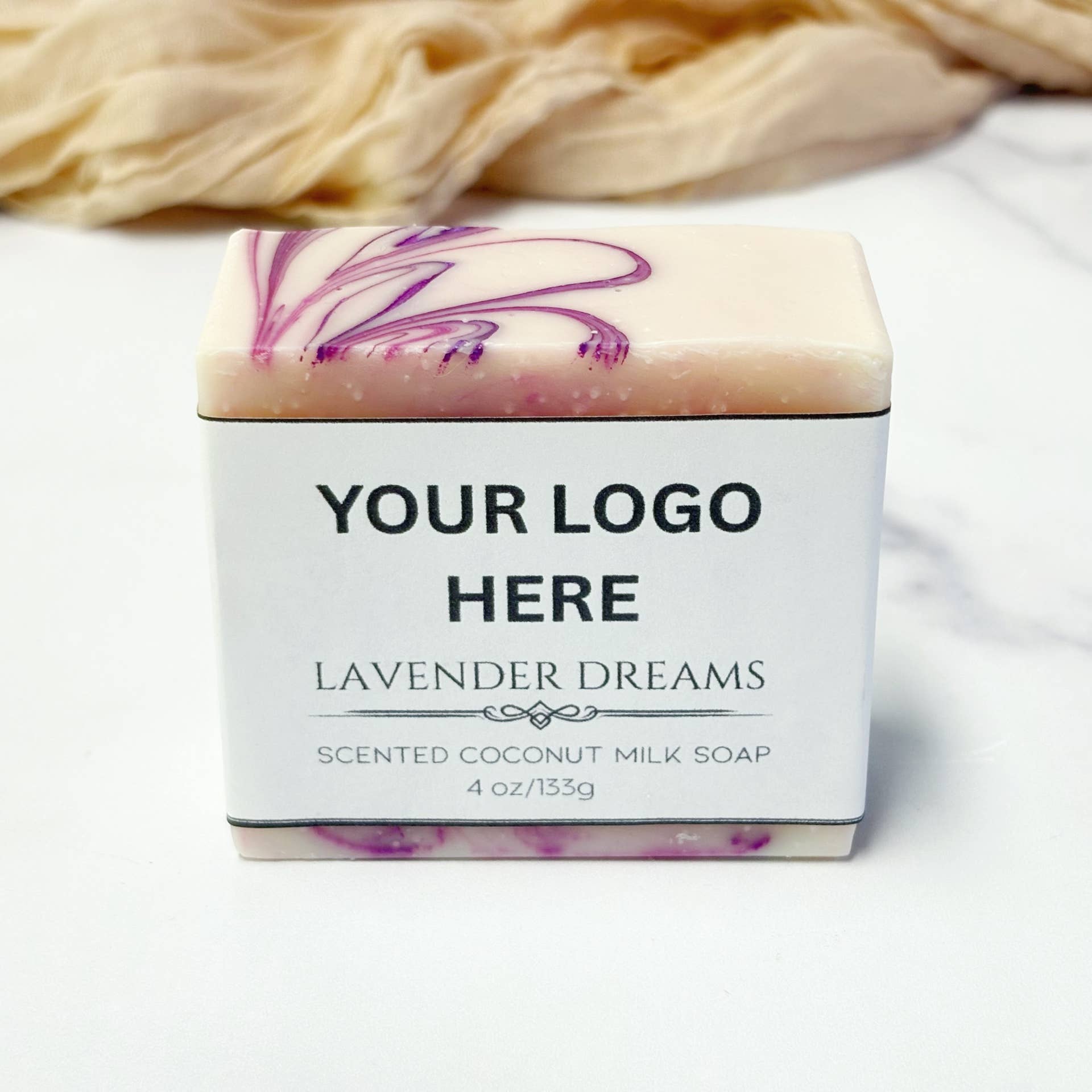 Serenity Soaps By Aki - Wholesale Bar Soap - Private Label | Lavender Dreams Soap Bar2