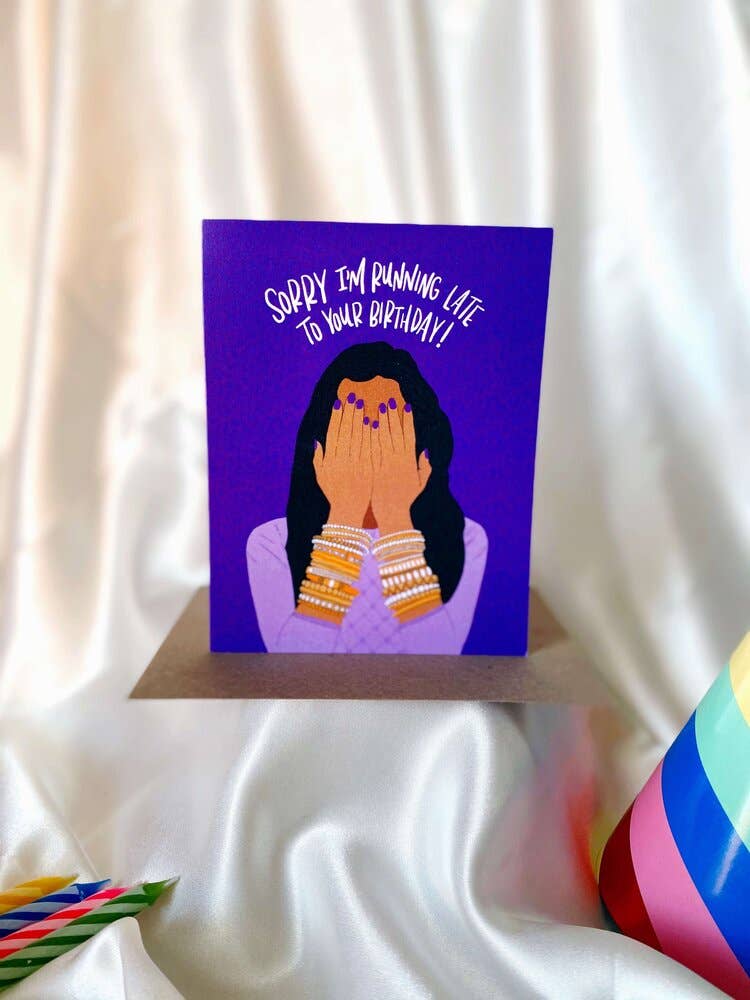 chit-chaat - Wholesale Everyday Greeting Card - “Running Late”  Greeting Card0