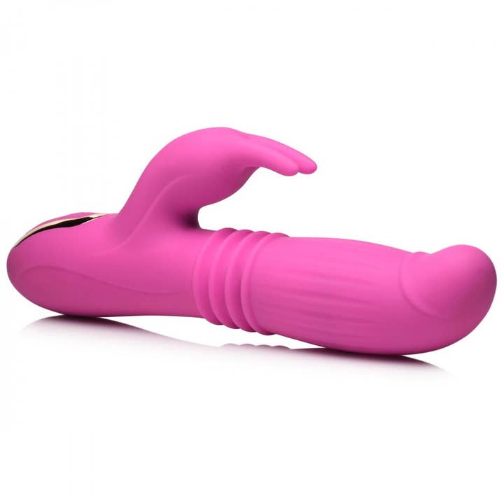 INMI Toys – Brinquedo sexual por atacado – 35X Lil Swell Coelho Vibrador de Silicone com Impulso e Inchaço5