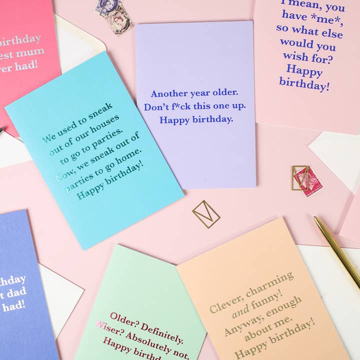 Ricicle Cards - Wholesale Birthday card - Sneaking Out | Funny Birthday Card | Greeting | Humour2