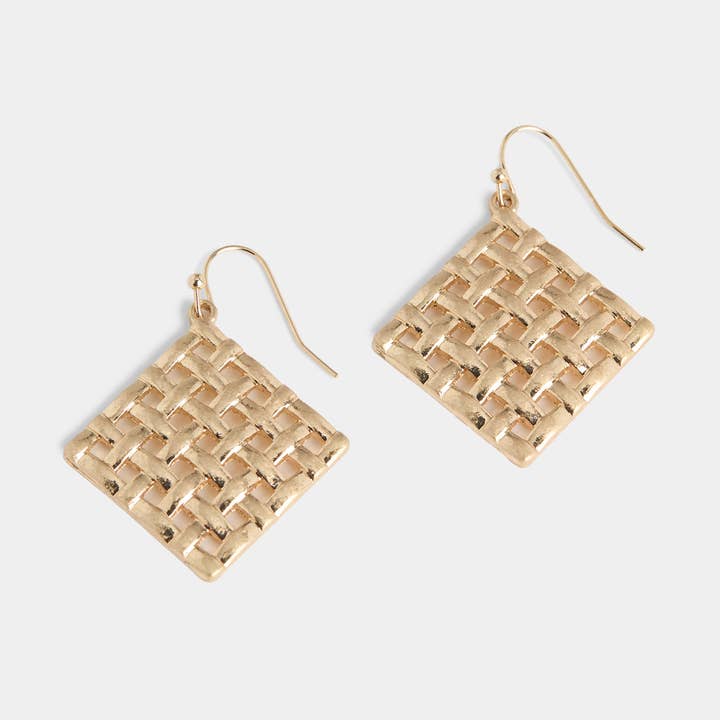 Pie Crust Dangle - Gold for wholesale by Whispers