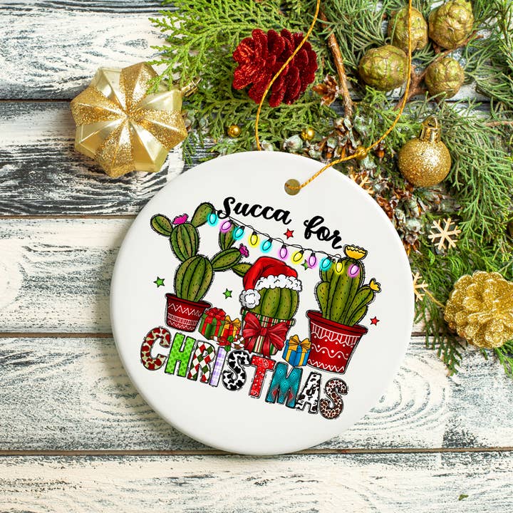 OrnamentallyYou - Wholesale Ornament - Cute Succulent Plant Themed Funny Ornament2