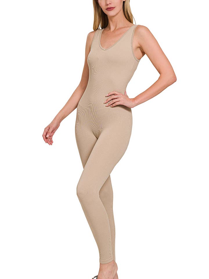 .0805 Sports Seamless Bodysuit SI-23324 for wholesale by 42POPS