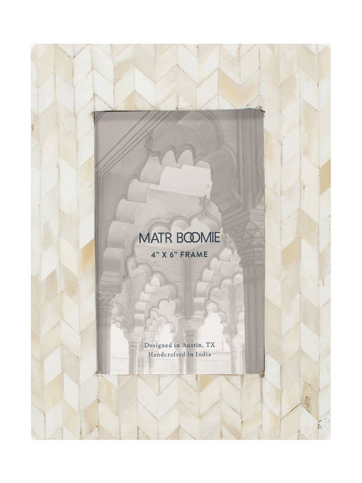 Artemis Fotolijst 4x6 - Fairtrade met de hand gesneden voor wholesale door Matr Boomie Fair Trade