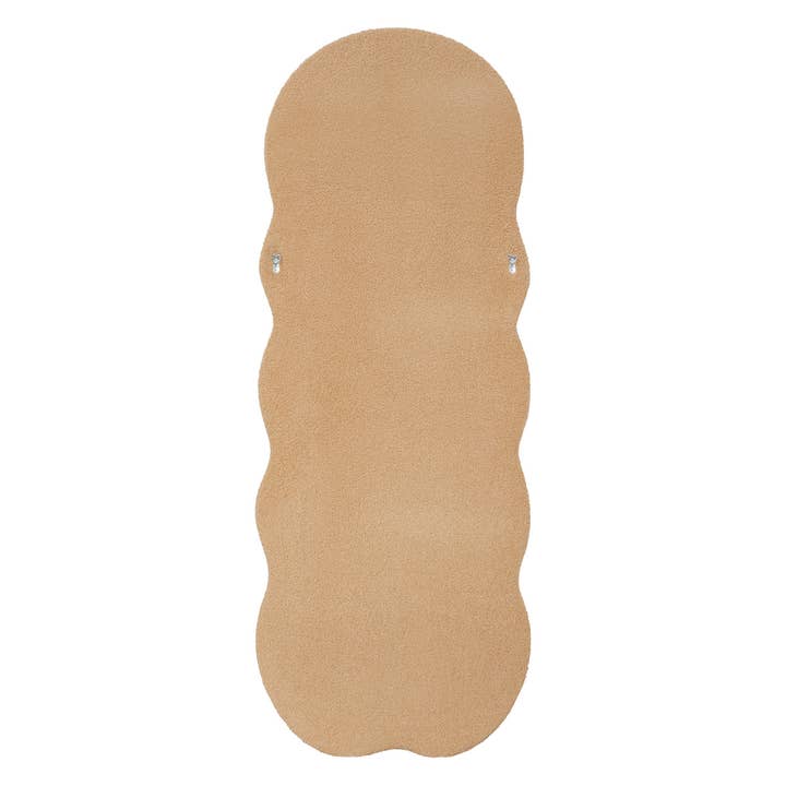 Flamingueo - Wholesale Wall mirror - Full Body Standing Mirror with Brown Terry Cloth Frame1