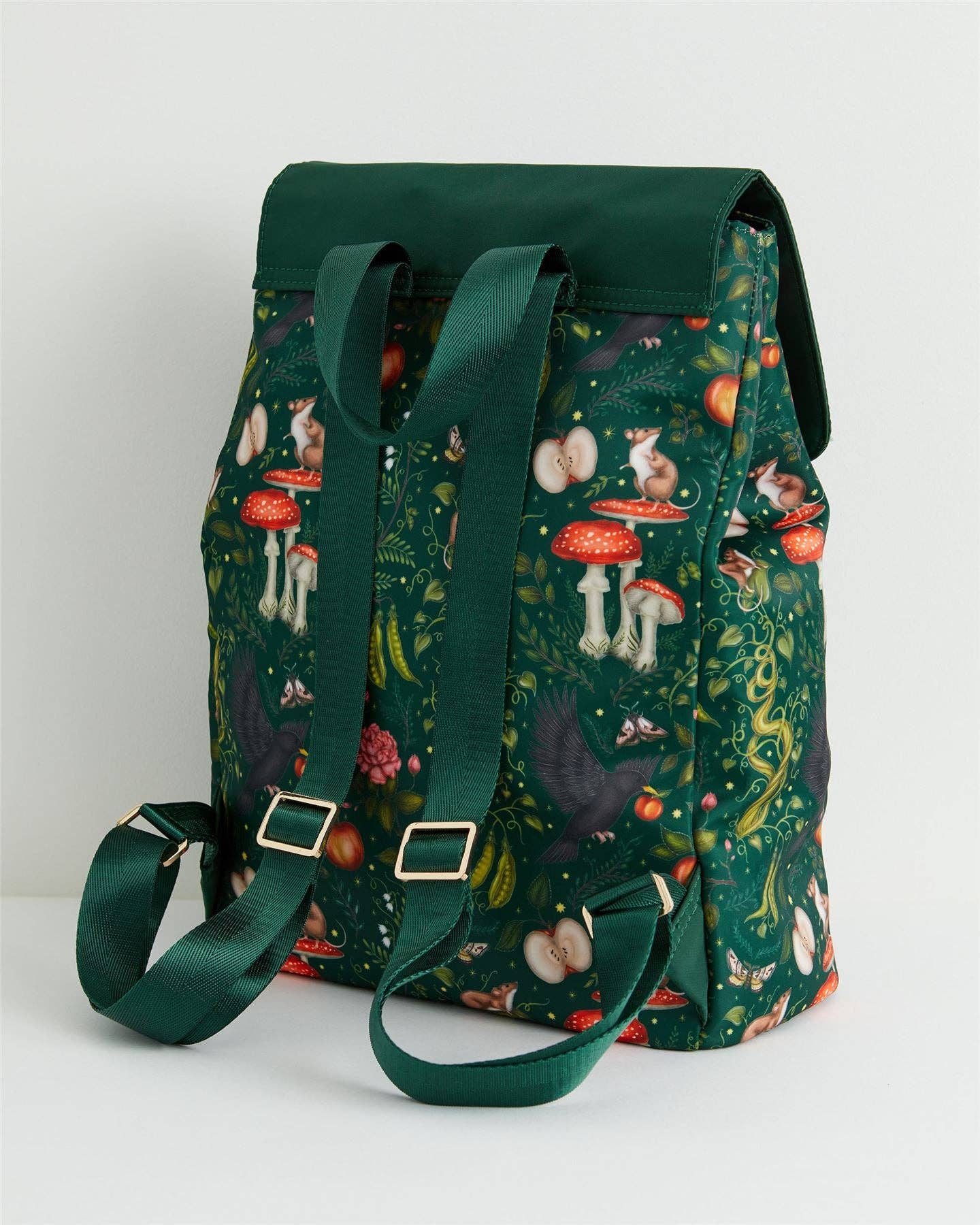 Fable England - Wholesale Backpack - Women's - Catherine Rowe's Into the Woods Green Backpack 1