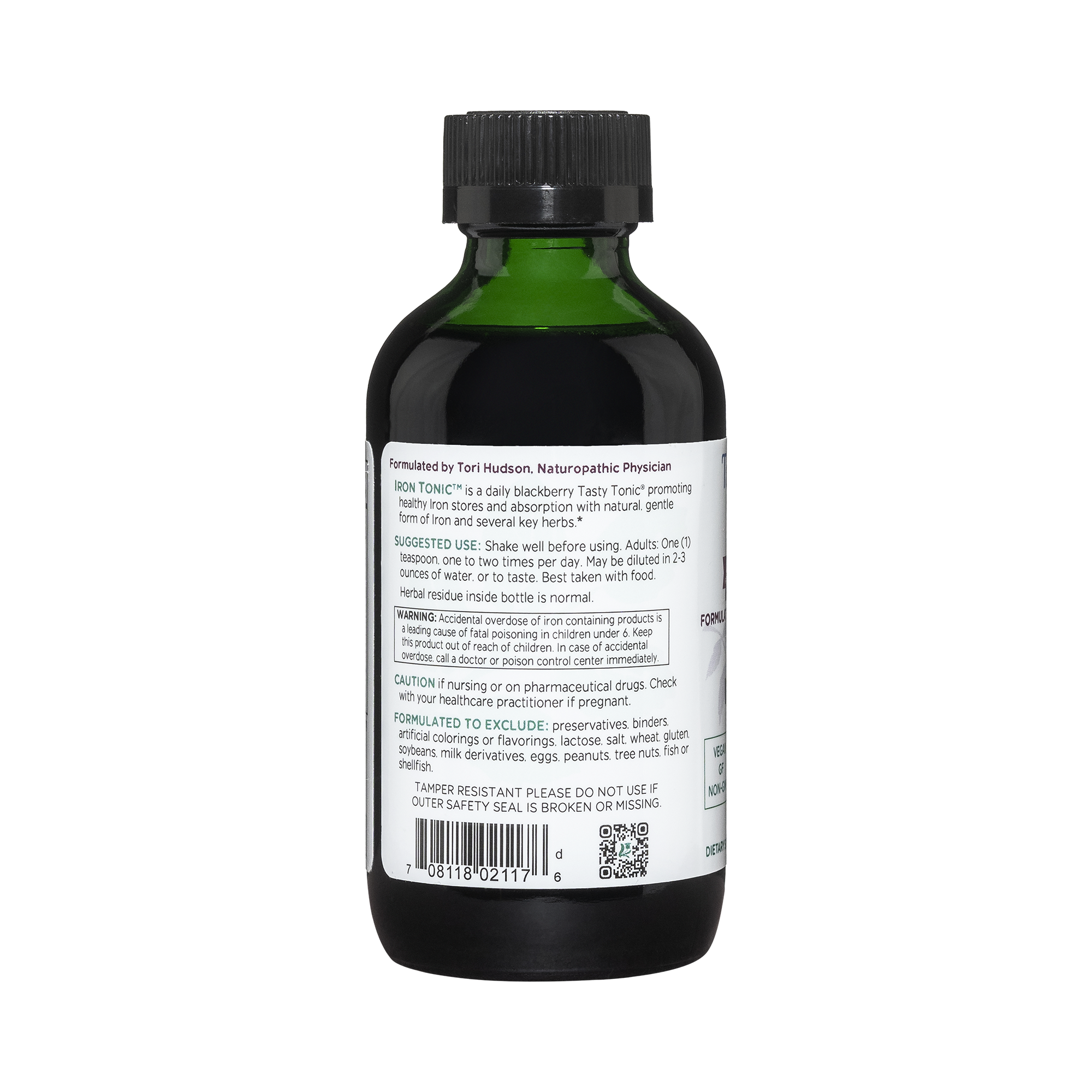 Vitanica - Wholesale Oral Supplement/Vitamin - Iron Tonic / 4 oz btl1