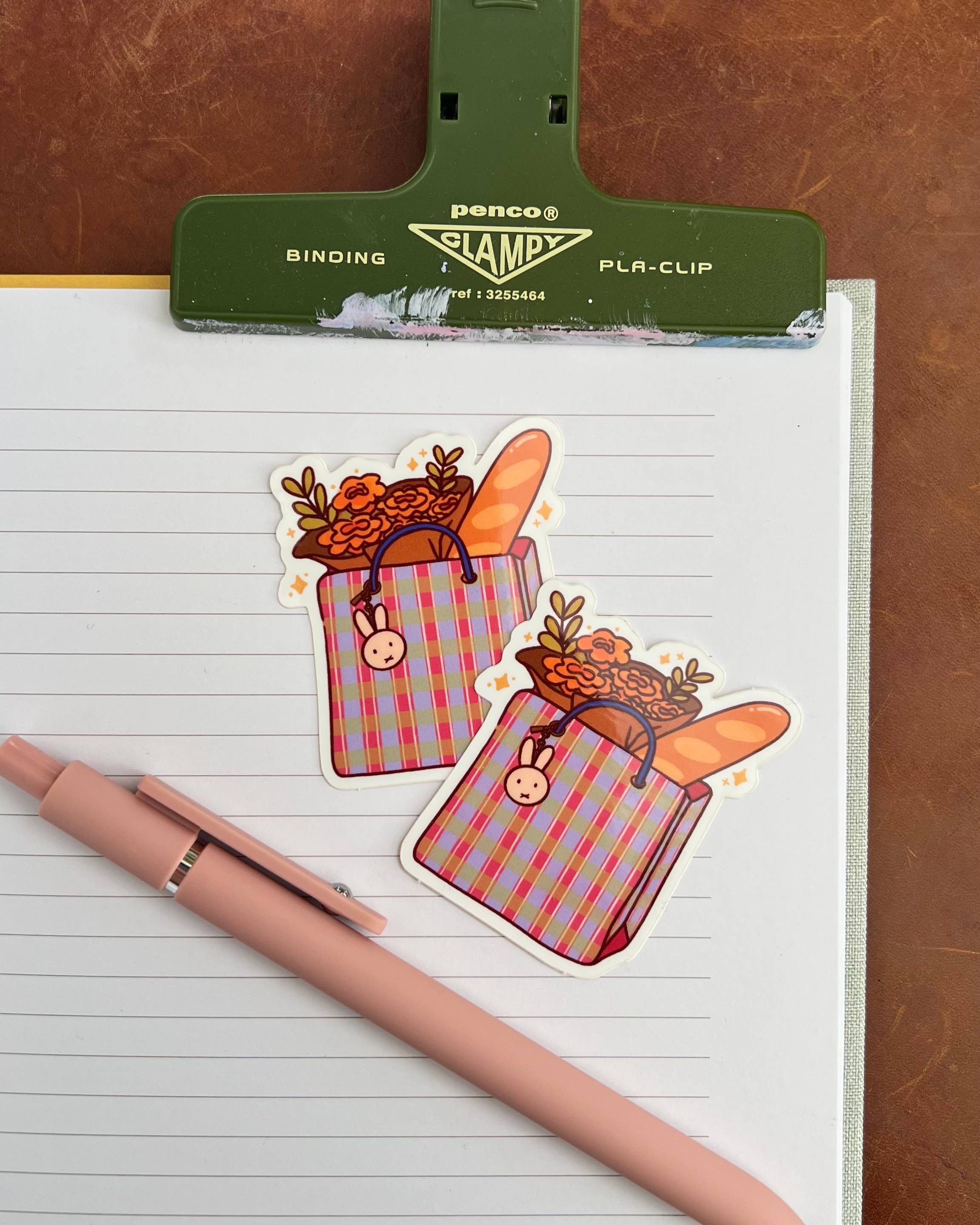 Marlene Vega Studio - Wholesale Sticker - Bolsa de Mercado (Mexican tote bag) Sticker2