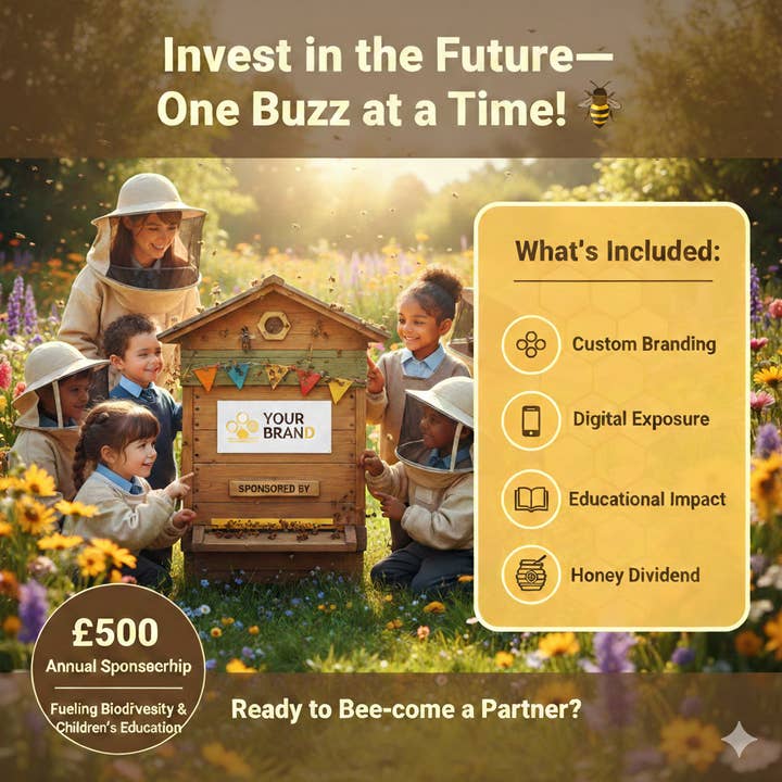 Parrainage d'entreprise pour la vente par More Bees Please