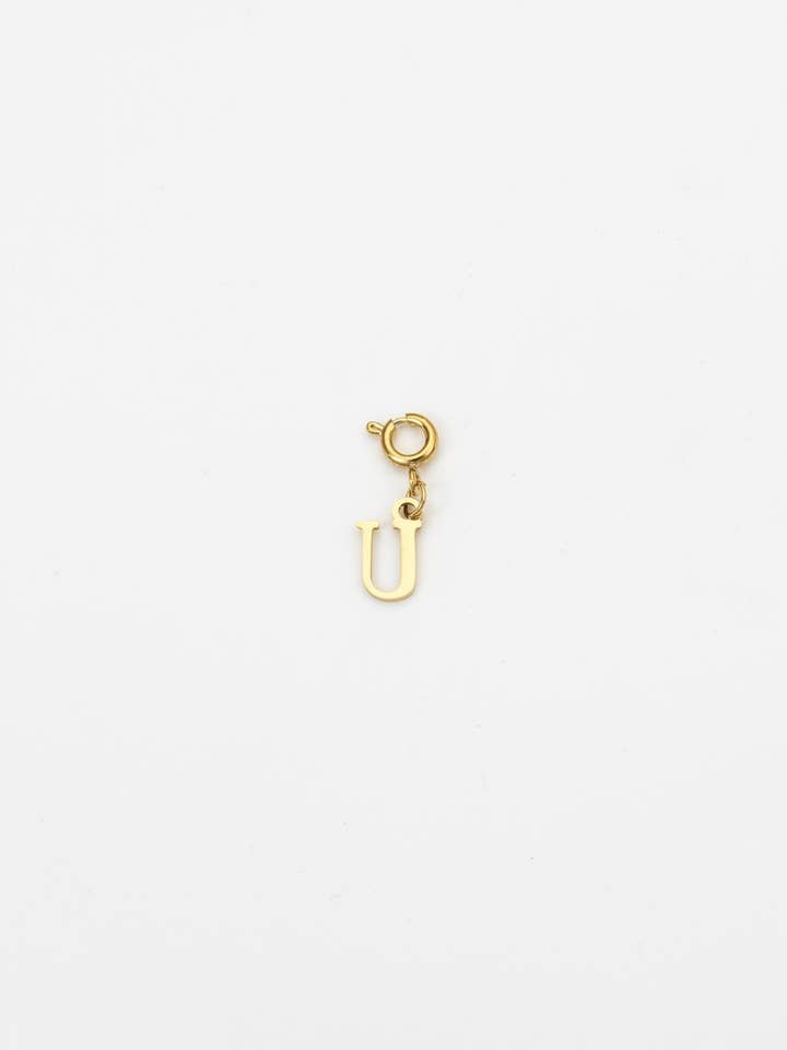 Carta Charm U. por atacado de VESIICA JEWELRY