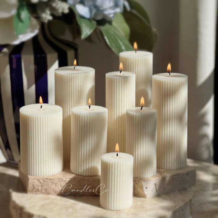 CandlesCo Australia - Wholesale Pillar candle - Classic Hand-Poured Soy Wax Pillar Candle 11