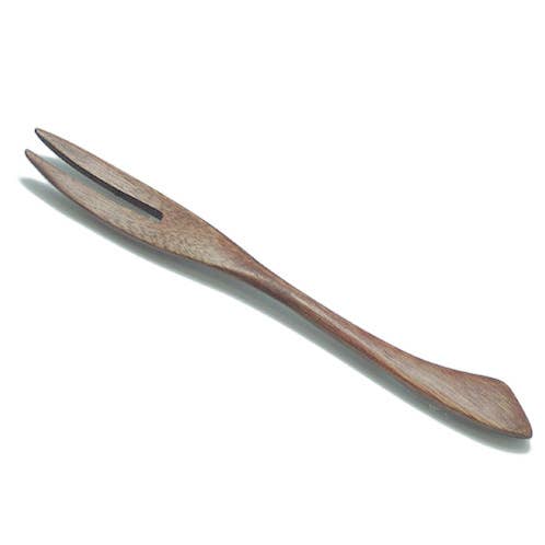 World Treasure Trading - Wholesale Kitchen Fork - Asian Utensil's, Wood Fork, 2 Prong. #PT-458