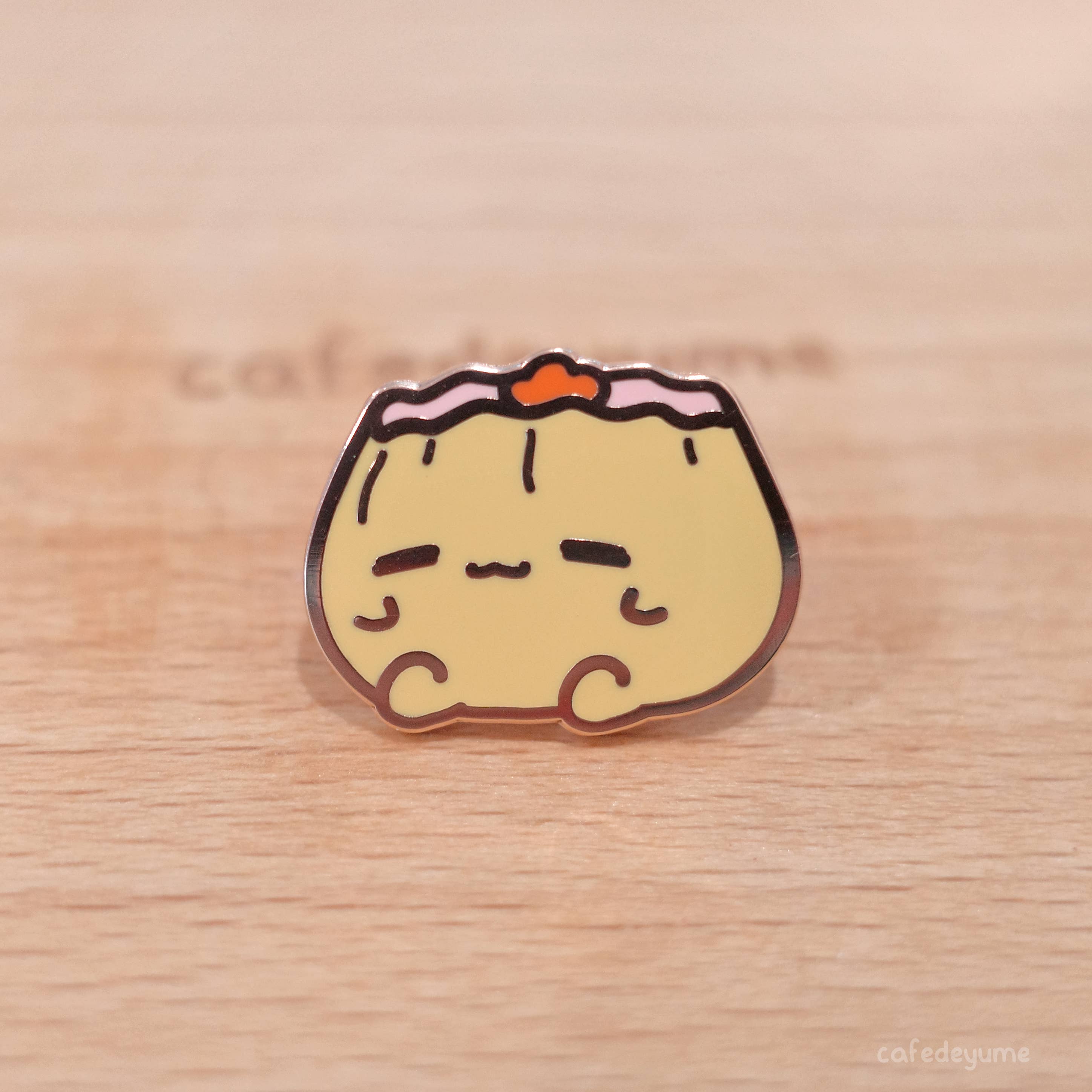 Cafe De Yume - Wholesale Lapel Pin/Button - Content Siu Mai Mini Enamel Pin
