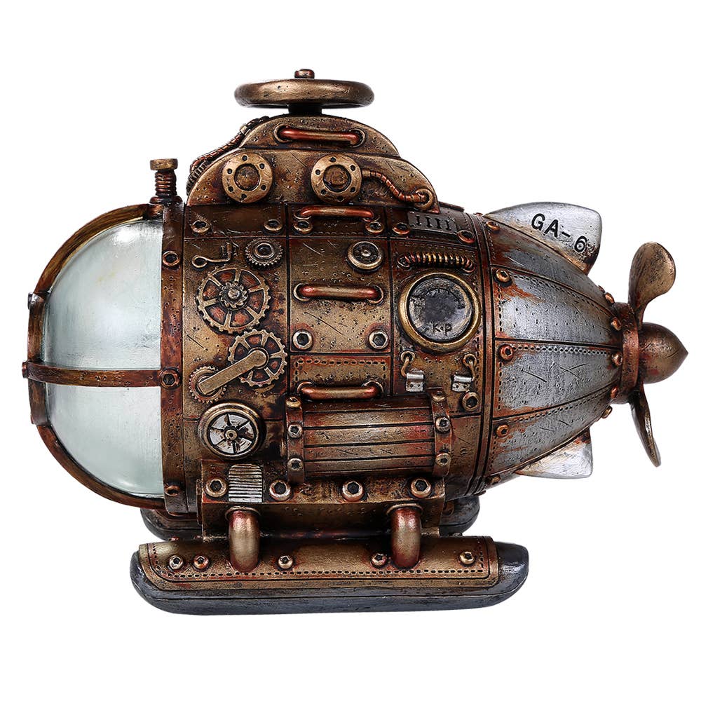 Pacific Trading - Wholesale Decorative Tabletop Object - Steampunk Submarine0