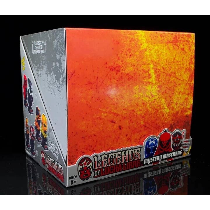 Boss Fight Lucha Libre Mystery Mascaras – Forseglet Kasse for engroshandel hos Mighty Mojo Toys