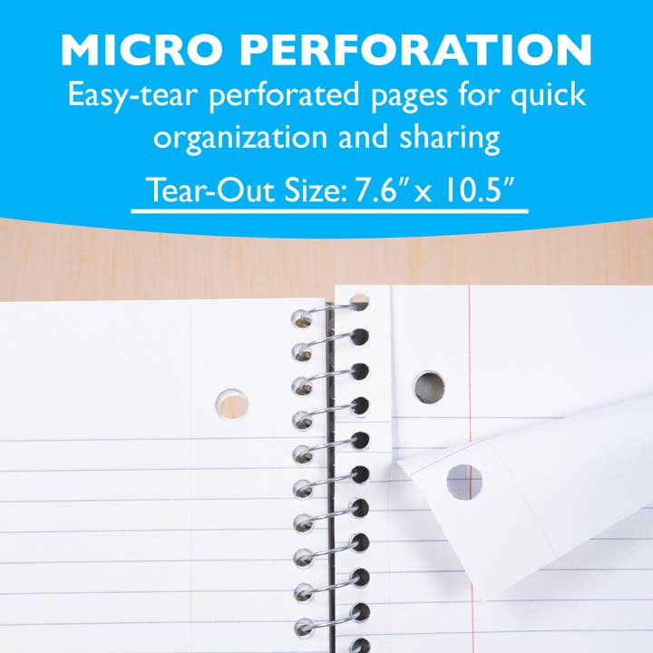 BAZIC Products - Wholesale Notebook - Notebook Spiral C/R 1-Subject Morandi Poly Cover 70 Ct.3