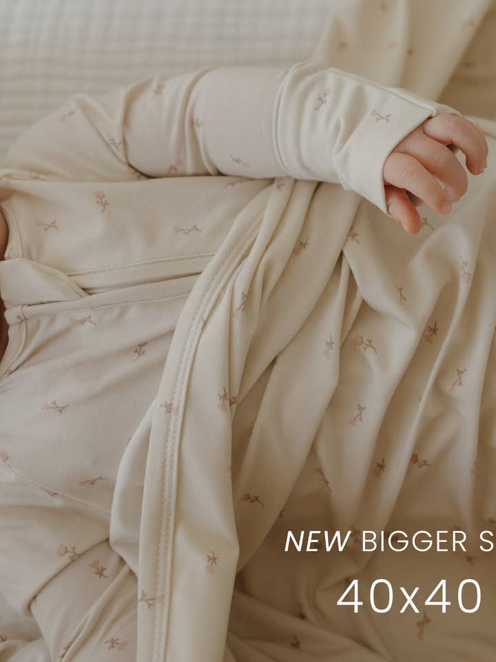 Bamboo Swaddle | Lucy for wholesale by Forever French Baby