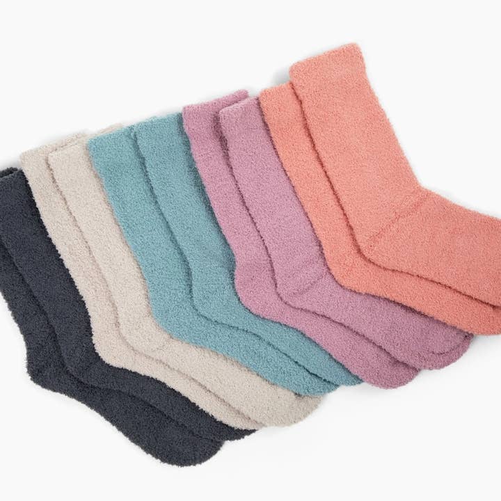 Giften Market - Wholesale Socks - Women's - Cozy Cloud Socks - Rosette Pink - Women's Socks - Gift Idea7