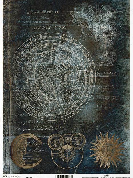 R1707 - Rice paper A4 for wholesale by Decoricepaper