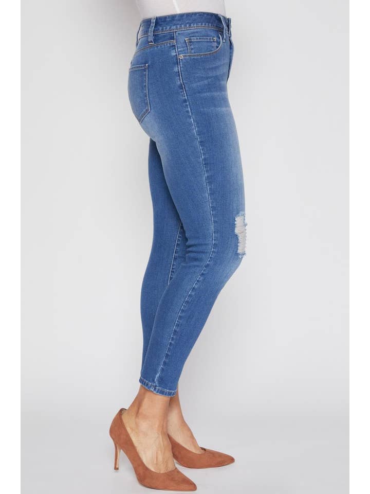 YMI - Wholesale Jeans - Women's - Petite Tummy Control Classic Skinny Jean-PP6064110