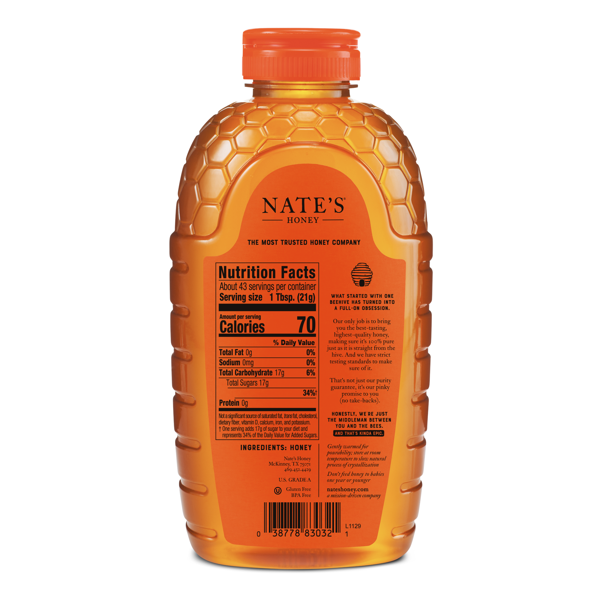 Nate's Honey - Wholesale Honey - Nature Nate's Raw And Unfiltered Honey5