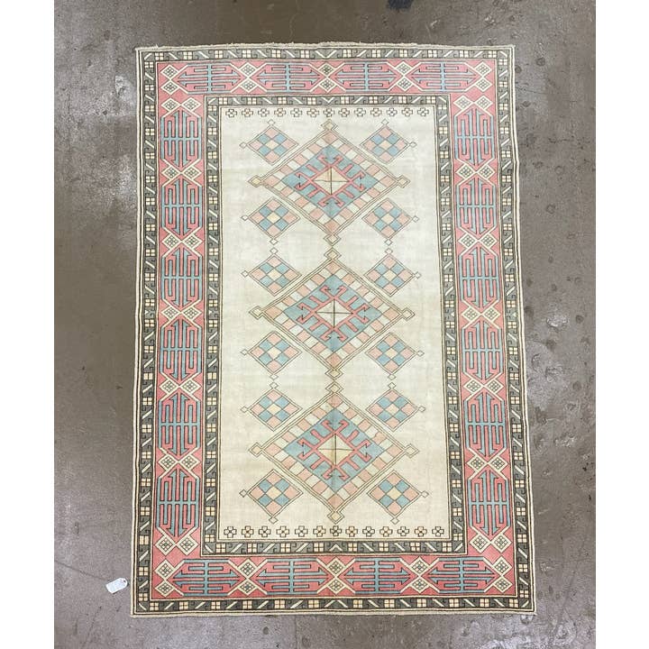 Vintage Kayseri Area Rug | 7 x 10.6 for wholesale by Vintage Loomz