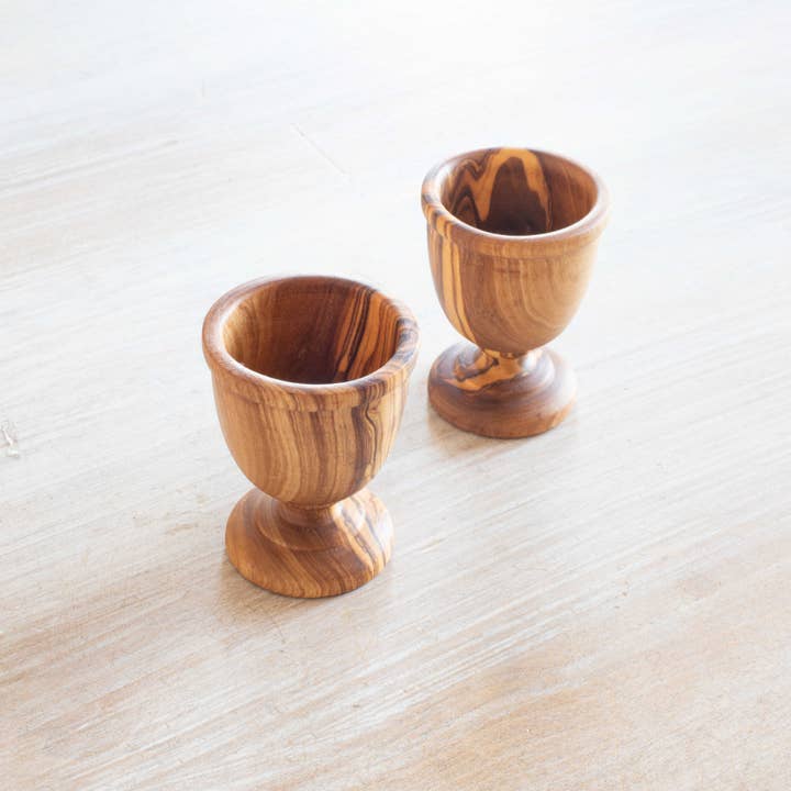 MEDITERRANEAN INSPIRED HOME DECOR & LIFESTYLE PRODUCTS - Wholesale Egg cup/holder - JUMILLA Egg Holder OLIVE WOOD HANDCRAFTED1