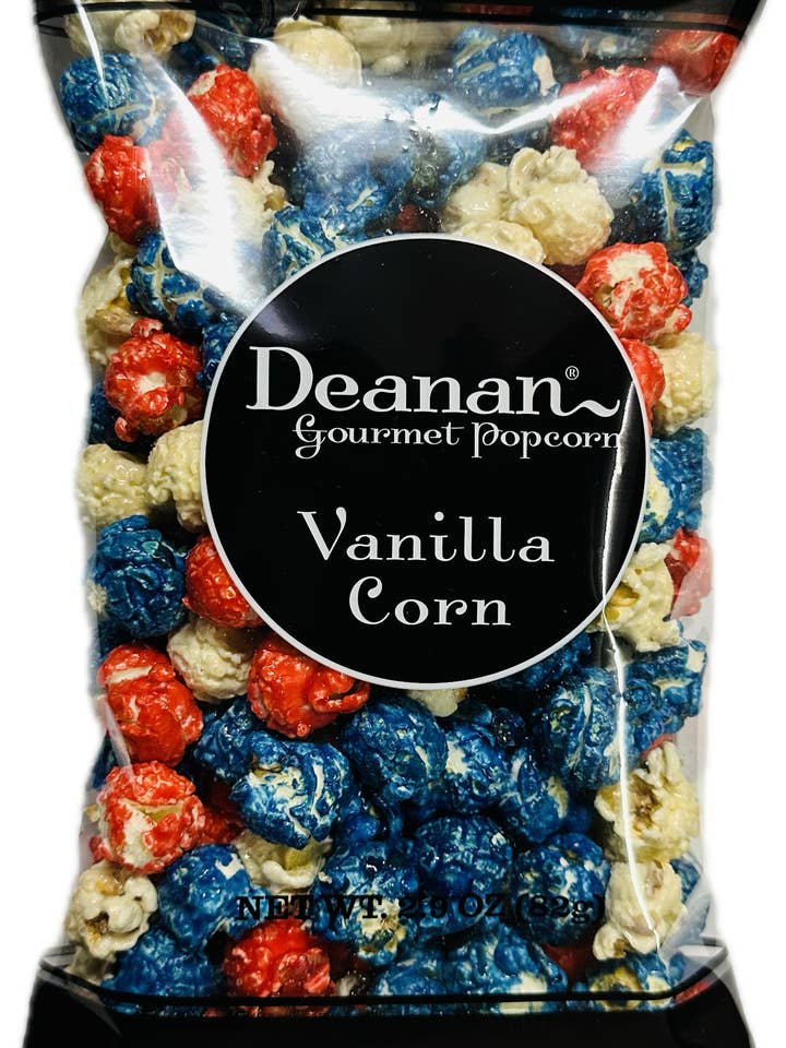 Patriotic Vanilla Popcorn - 100 Count - 3 Cup Clear Bags and other Purchase Wholesale memorial day. Free Returns & Net 60 Terms on Faire trending on Faire.