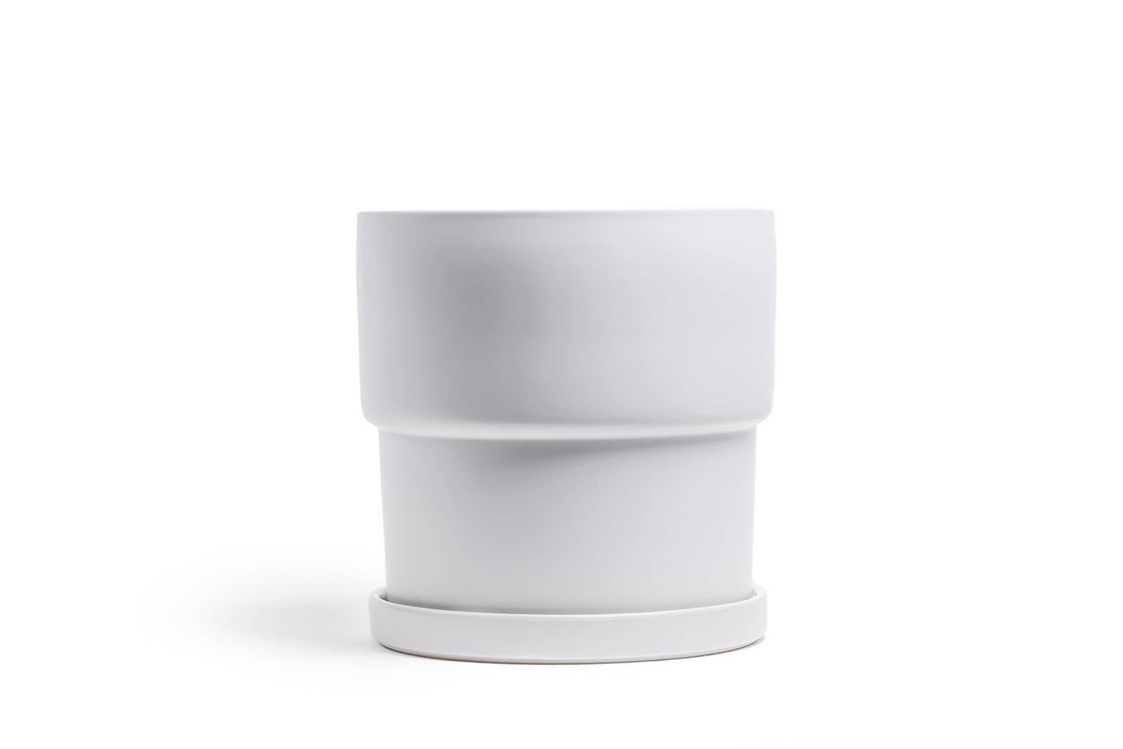 Momma Pots - Wholesale Plant Pot - 10.75" Calyx Pots w/Water Saucers - 2pc/cspk15