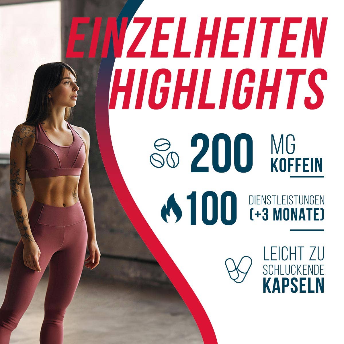 AMERICAN SUPLEMENT S.L. – Suplemento/vitamina oral por atacado – American Suplemento | Wake Up Caffeine Shot | 100 cáps.6