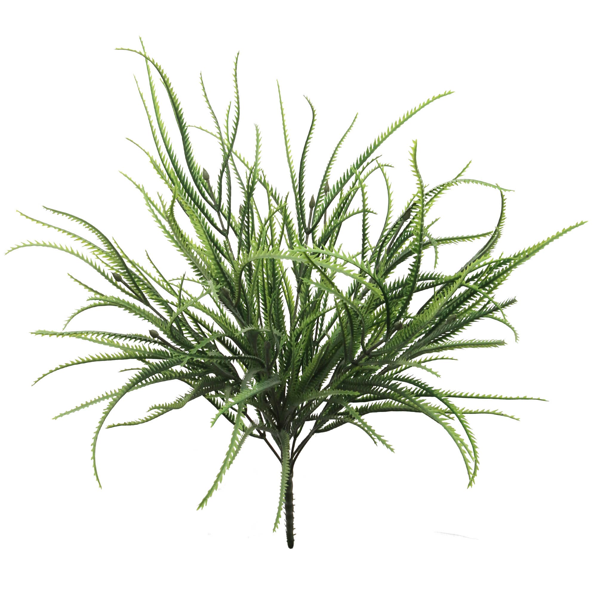 Larksilk - Wholesale Artificial Plant - 21" Millet Grass Bush With 12 Fronds Faux0
