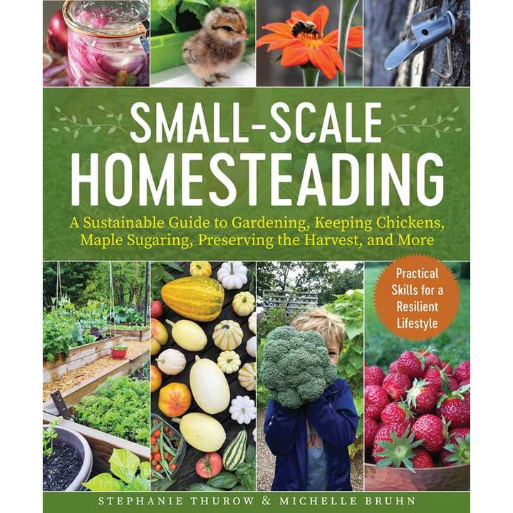 Small-Scale Homesteading by Stephanie Thurow for wholesale by Simon & Schuster