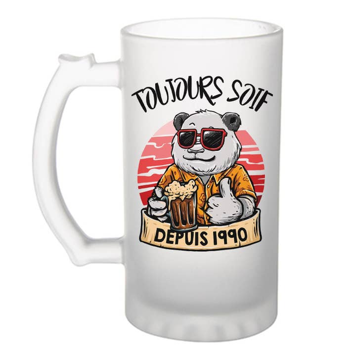 Ølkrus Toujours Soif siden 1990 for engroshandel hos Planetee