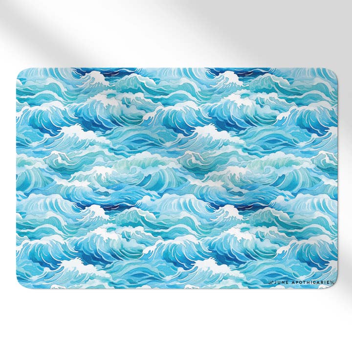Tappeto Lavabile in Lavatrice Waves per la vendita all'ingrosso da parte di June Apothicarie