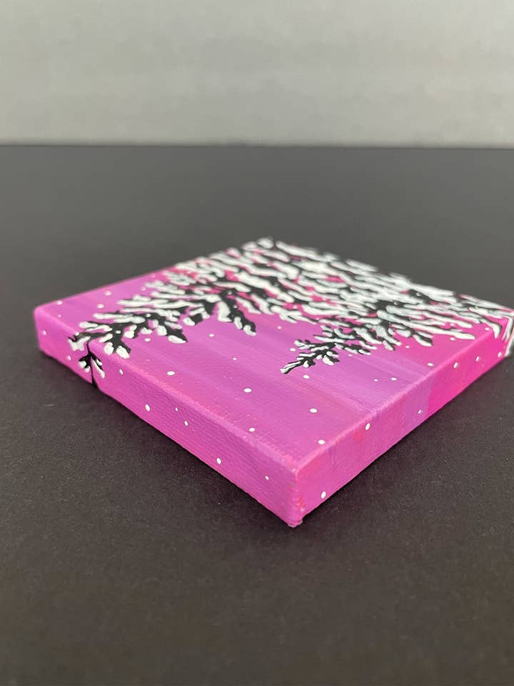 ”Arktis i skymningen” Mini-Målning med staffli för wholesale av Jiva More Life