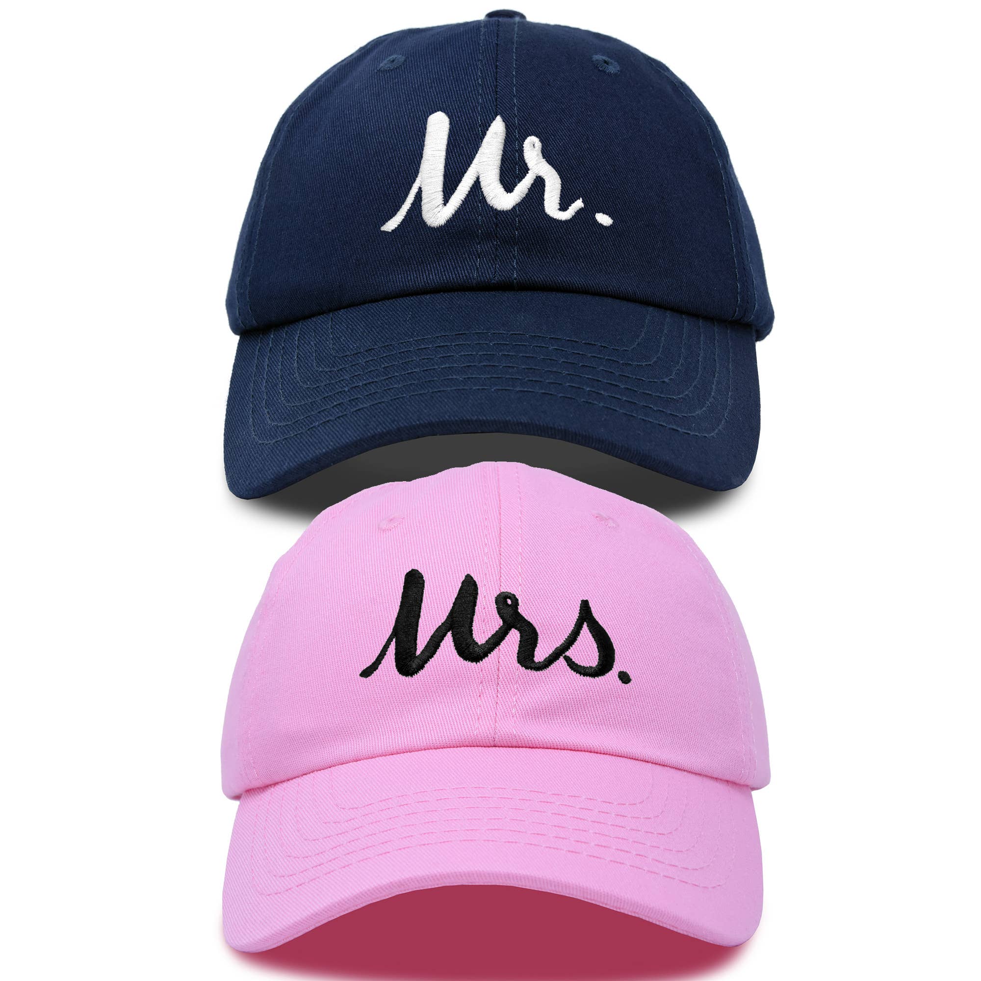 Dalix - Wholesale Baseball Cap - Unisex - DALIX Mr and Mrs Baseball Cap Matching Couples Hat Set16