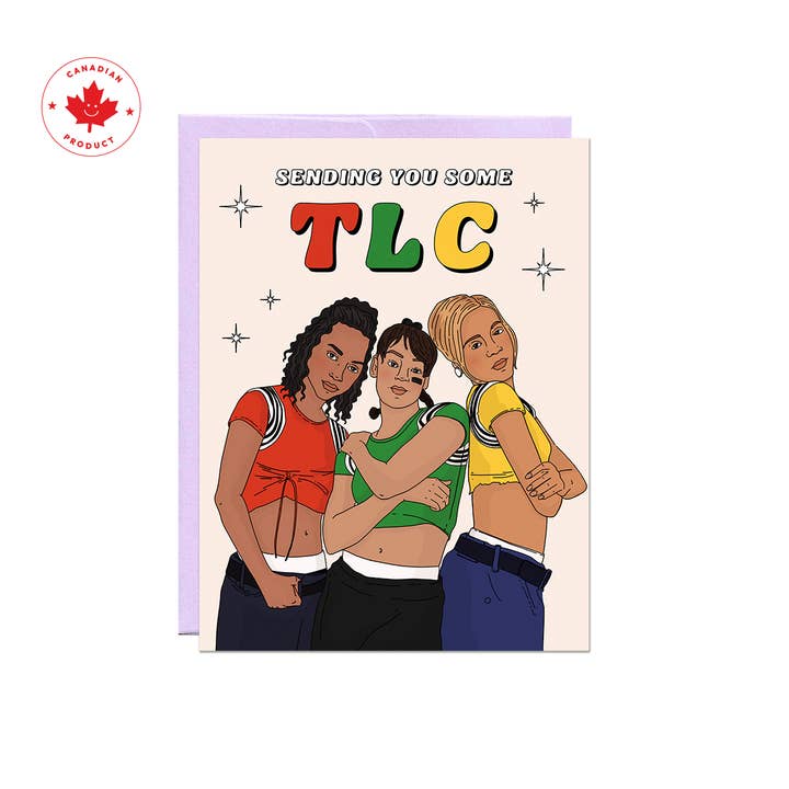 Party Mountain Paper co. - Wholesale Thinking of You Card - Sending TLC | Thinking of You Card