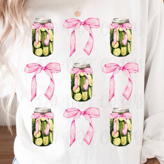 Transferencia de calor DTF de Pickle Coquette para venta al por mayor de Trendy Transfers