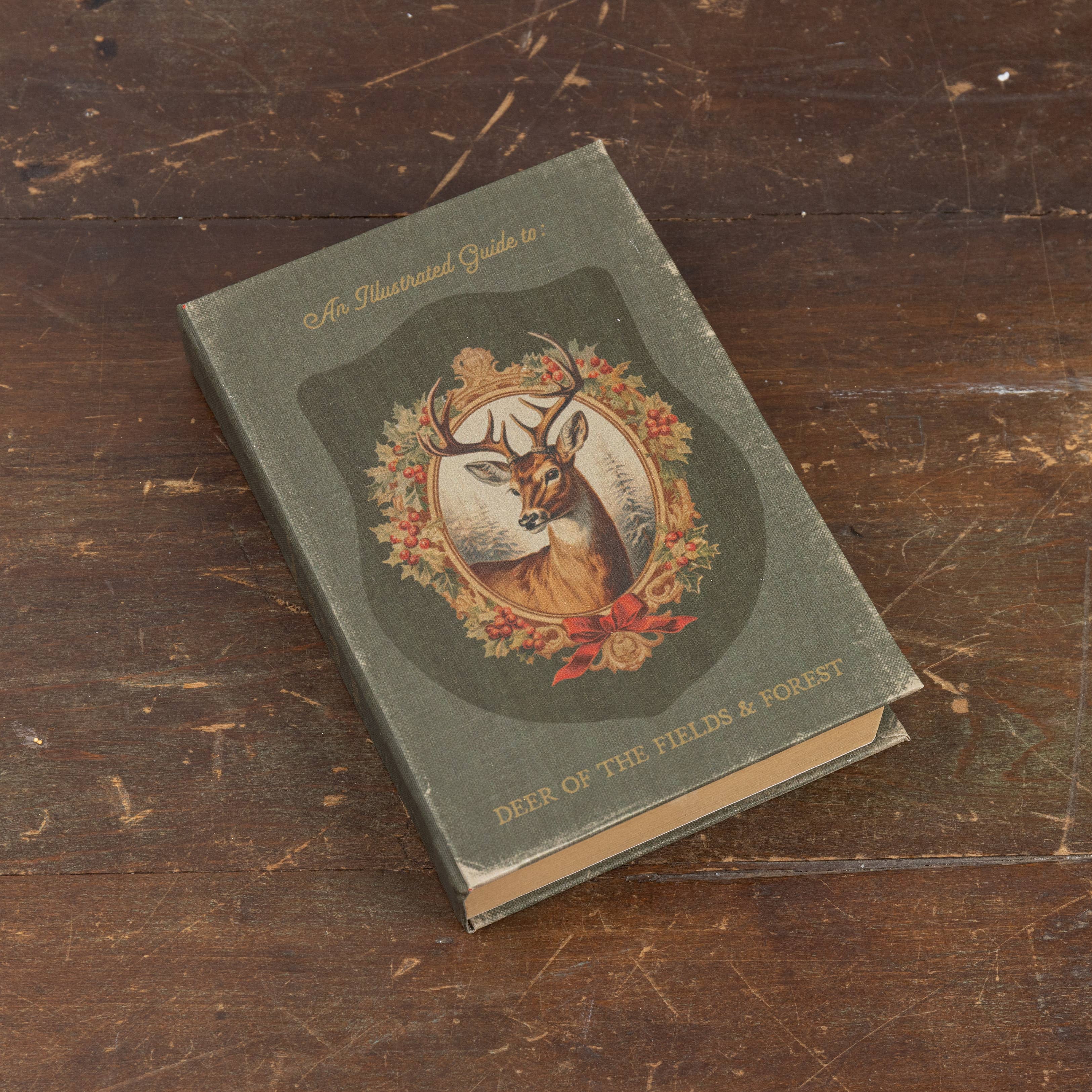 Ragon House - Wholesale Decorative Tabletop Object - 8.5" DEER OF THE FIELDS & FOREST JOURNAL1