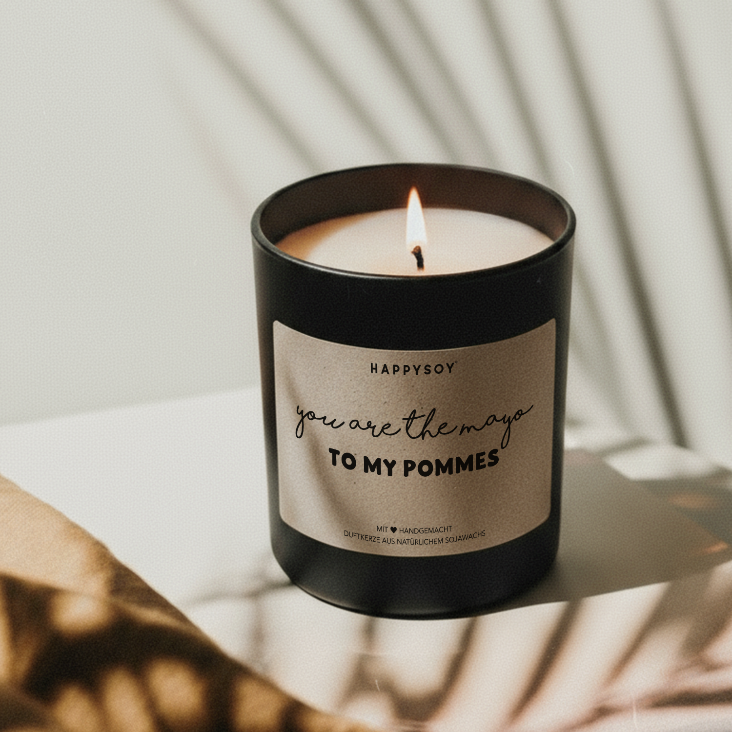 Happysoy - Wholesale Jar/Filled Candle - Scented candle - you are the mayo to my fries2