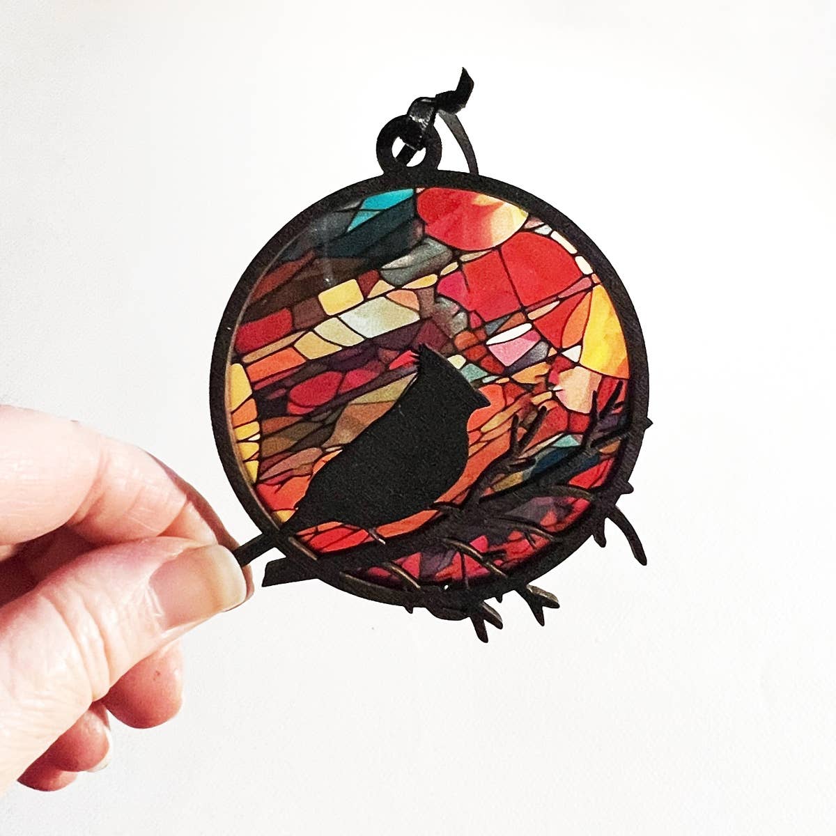 Squirrel Tacos Papercuts – wholesale Ornament – Cardinal Ornament Suncatcher – Woodland Bird0