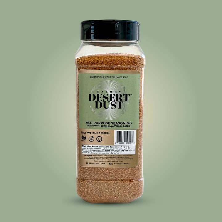 SAVORY 24oz Food Service Date-Based All-Purpose Seasoning for wholesale by Desert Dust