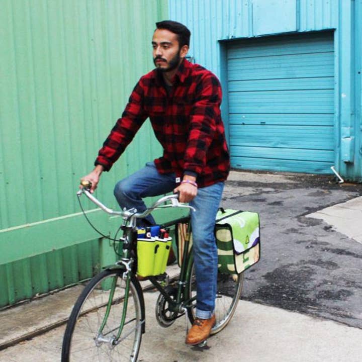 Alchemy Goods - Wholesale Bottle Rack/Holder - Green Guru- Sixer 6-Pack Insulated Top Tube Holder1