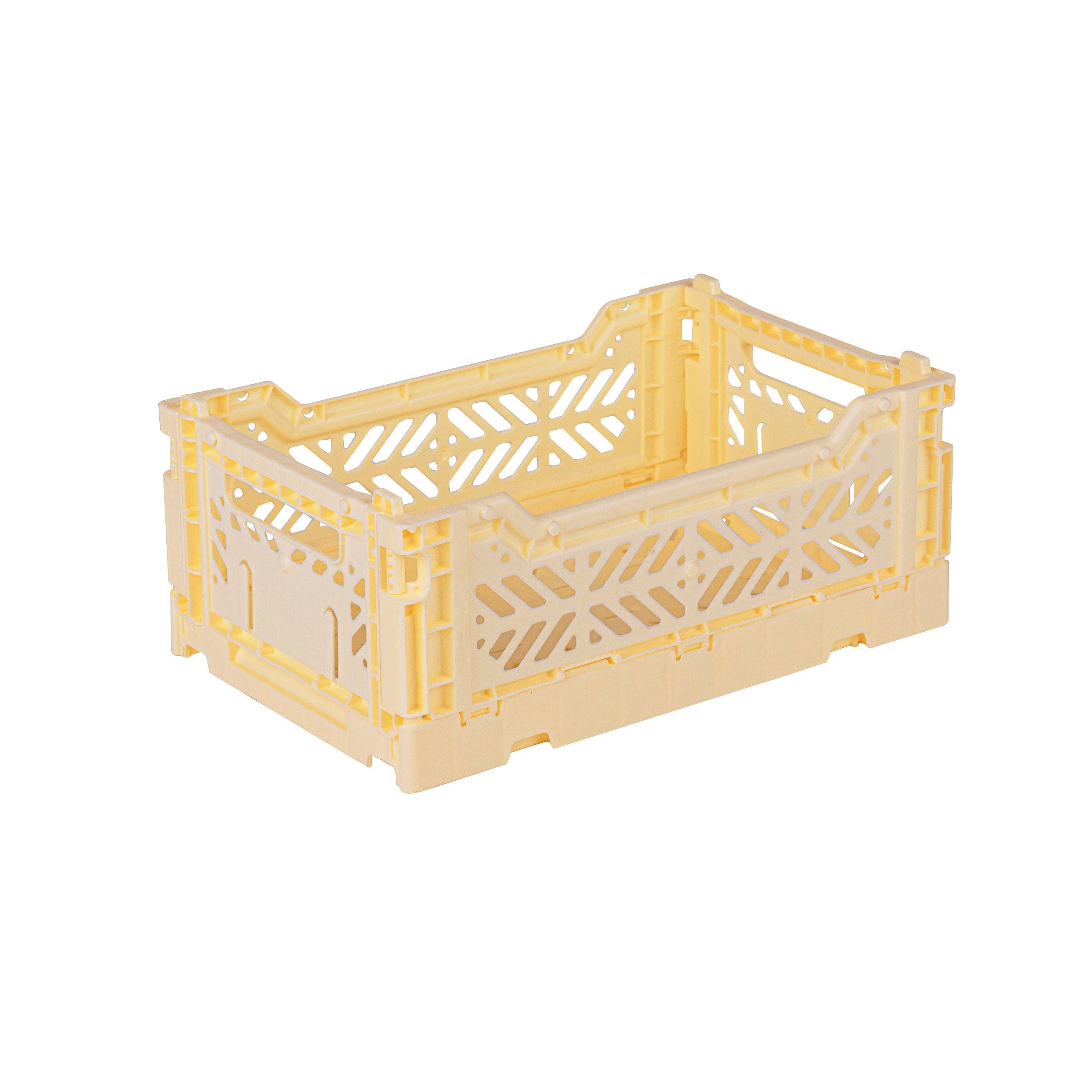 Pinky's Wholesale - Wholesale Storage Bin - AyKasa - Mini Crate - Banana