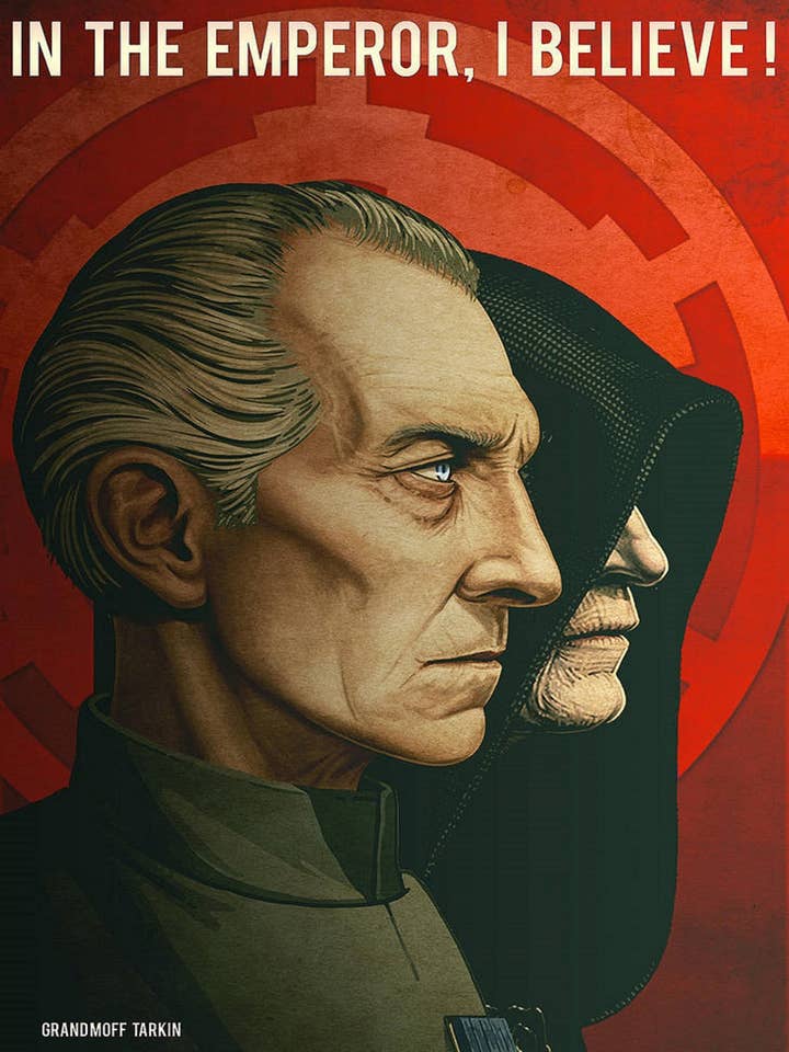 Tarkin & Palpatine Print for wholesale by Empire Apparel Designs