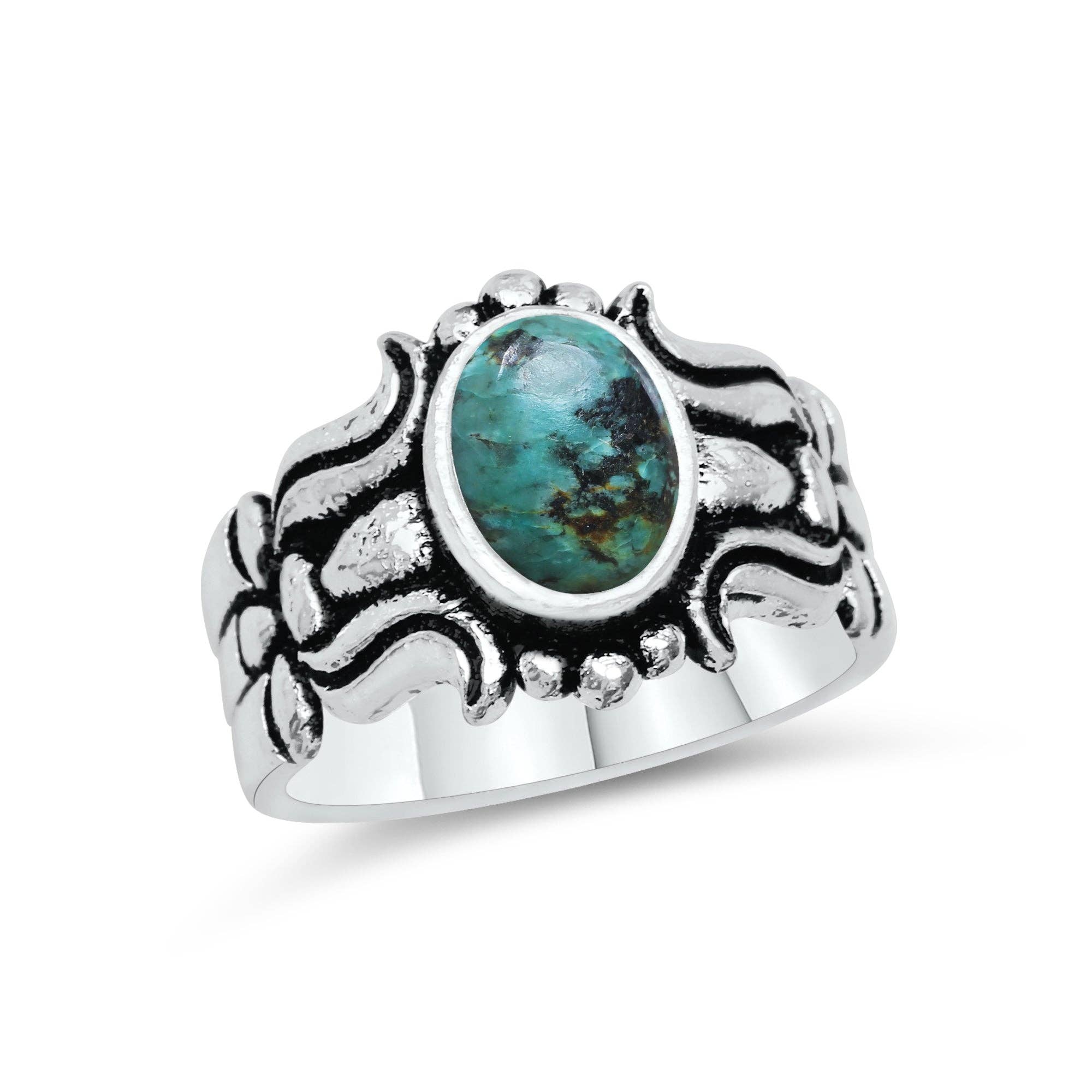 Handmade Jewels – Engroshandel Båndring – Delikate Stable Ringe, Sølvbelagt – Assorterede, Boho Stil Med Naturlige Krystaller, Engros11