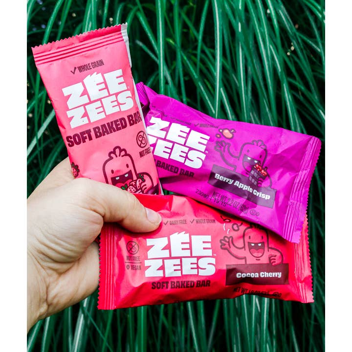Zee Zees - Wholesale Snack Bar - Zee Zees Crisp Soft Baked Bars 2.20oz6