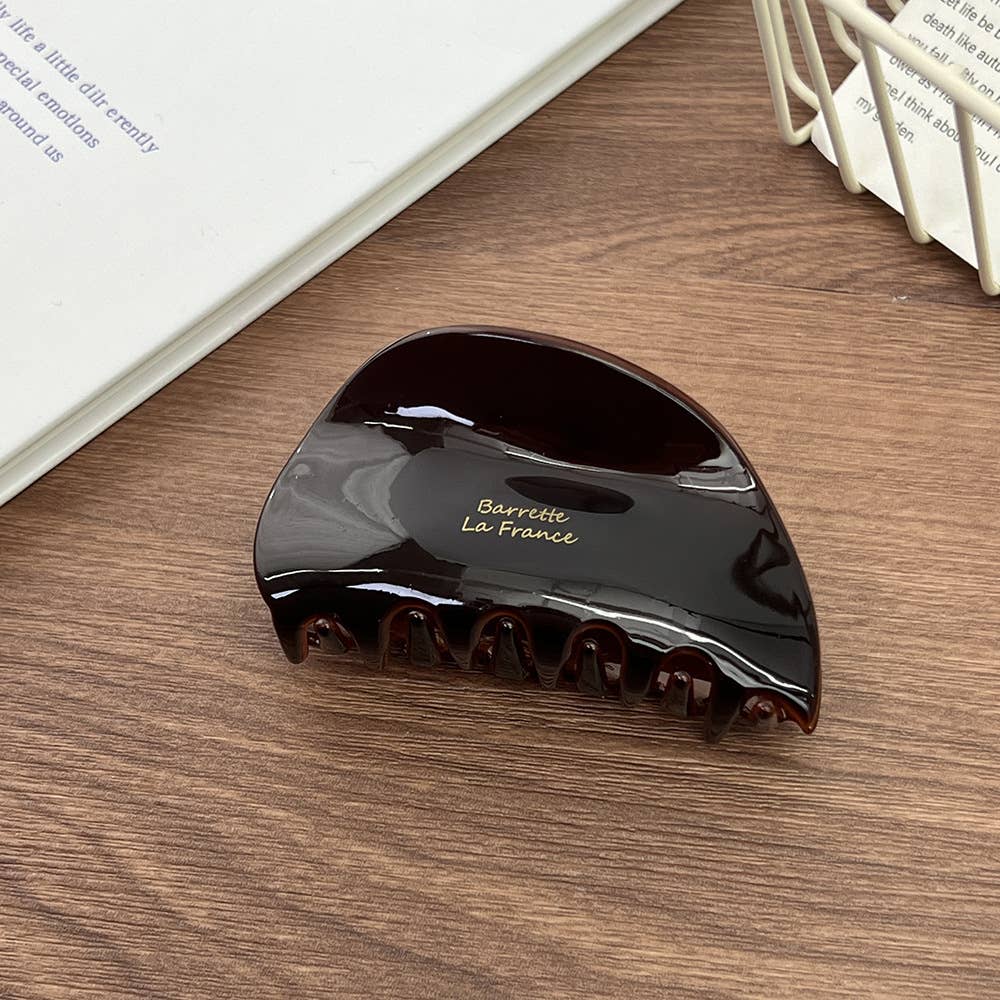 SoapElenGlen - Wholesale Hair Clip - Women's - Shell-shaped Acetate Hair Claw Clip0