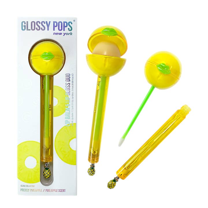 Pineapple Glossy Pop for wholesale by Glossy Pops