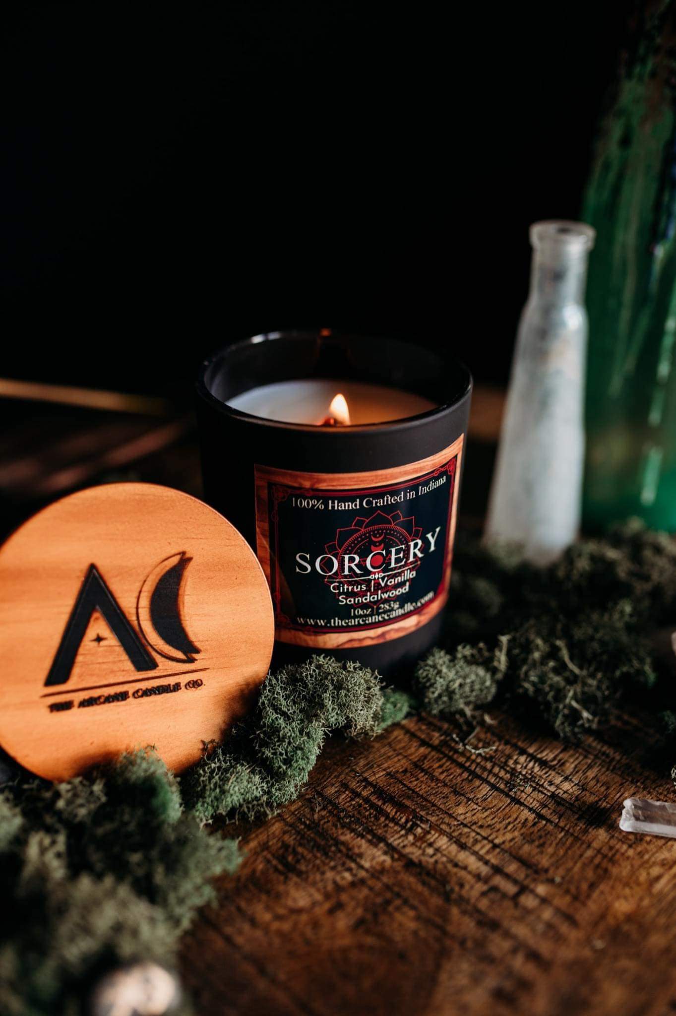 The Arcane Candle - Wholesale Jar/Filled Candle - Sorcery1